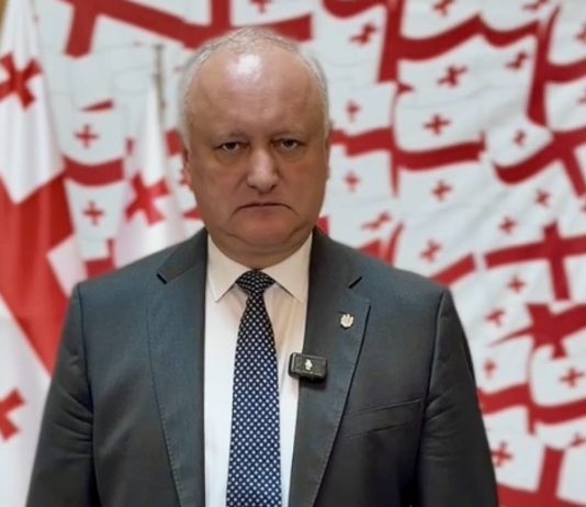 Igor Dodon: Georgia și-a apărat interesele naționale, Moldova a cedat presiunilor externe. Georgia se dezvoltă, în timp ce situația din Moldova se înrăutățește
