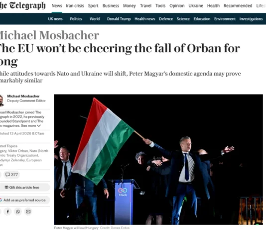 UE nu va aplauda prea mult timp înfrângerea lui Viktor Orbán, scrie The Telegraph