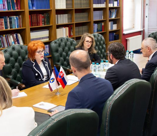 Domnica Manole a primit vizita lui Milan Hodás, Secretarul de Stat al Ministerului Justiției al Republicii Slovace