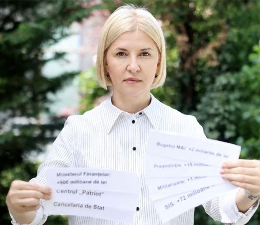Irina Vlah: PAS găsește salarii de sute de mii de lei și miliarde pentru întreținerea puterii. Iar pentru pensionari există mereu aceeași scuză: „nu sunt bani în buget”
